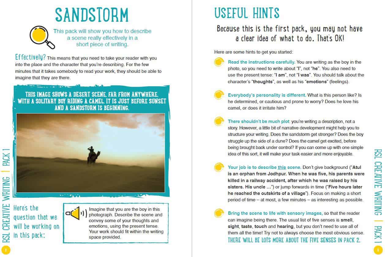 RSL Creative Writing: Book 1 - Image 2