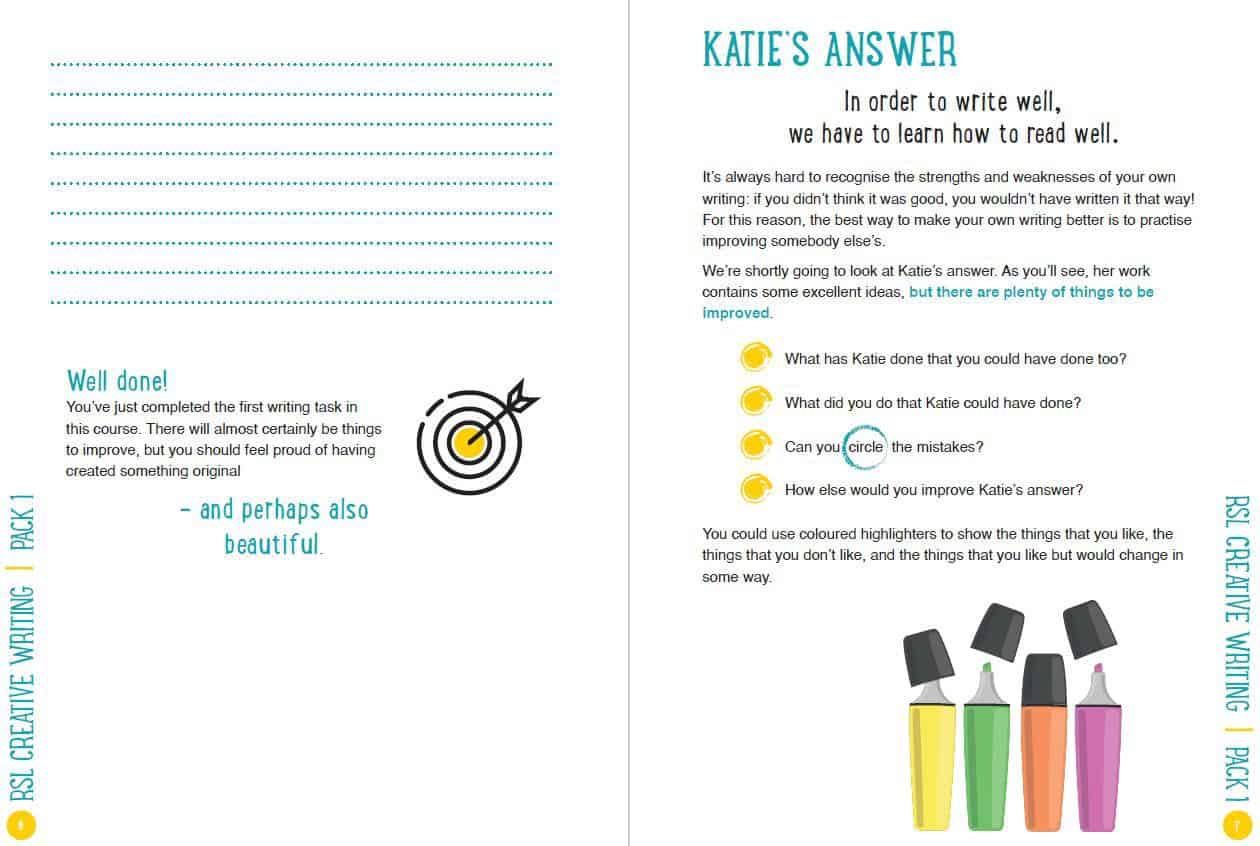 RSL Creative Writing: Book 1 - Image 3