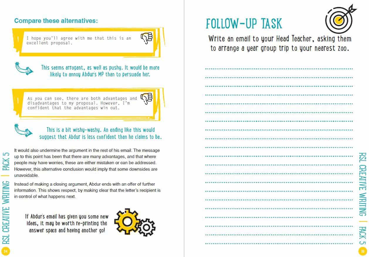 RSL Creative Writing: Book 2 - Image 6
