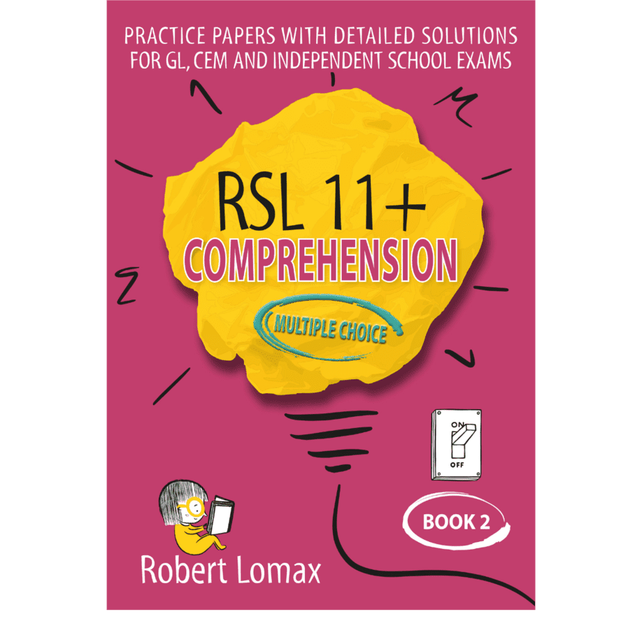 RSL 11 Plus Books: Multiple-Choice Comprehension, Book 2