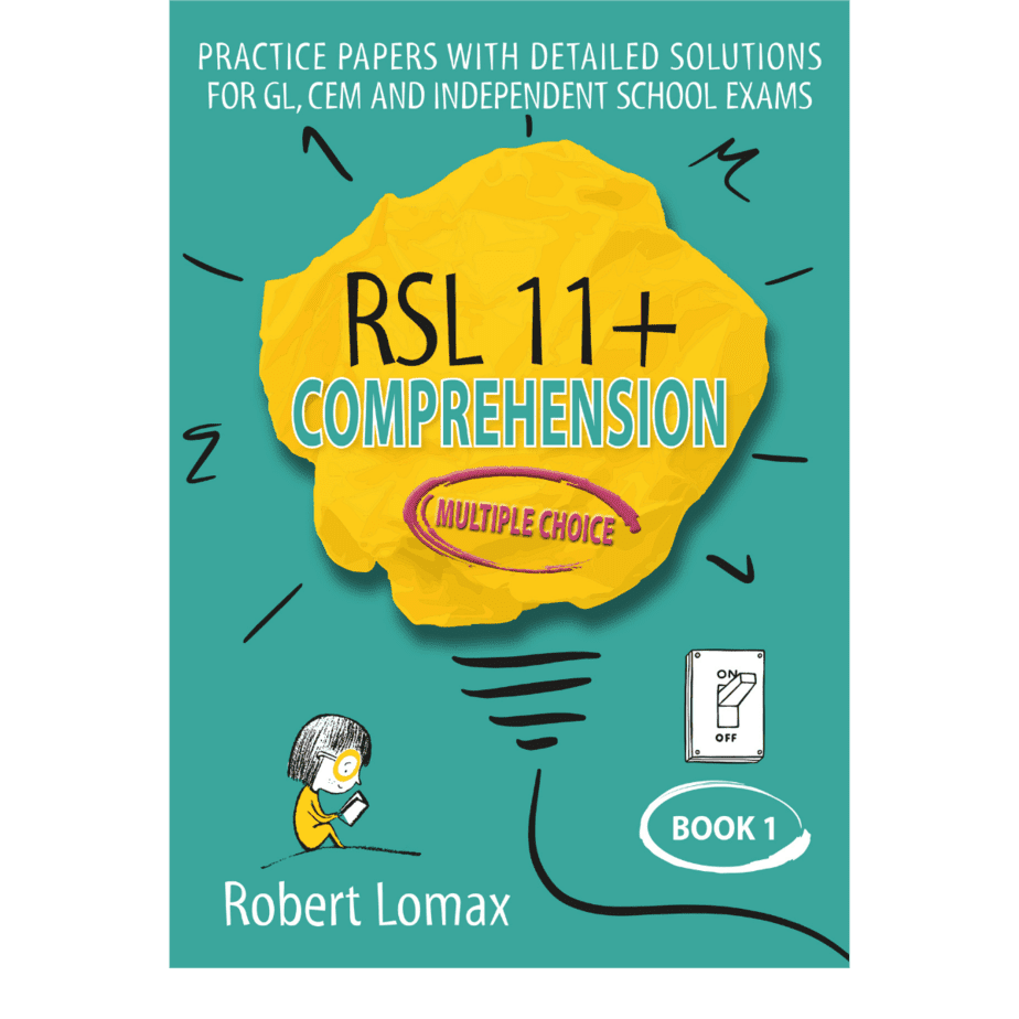 RSL 11 Plus Books: Multiple-Choice Comprehension, Book 1